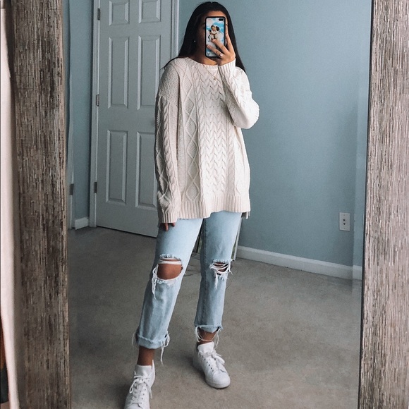 Urban Outfitters Sweaters - BDG Cream Knit Sweater